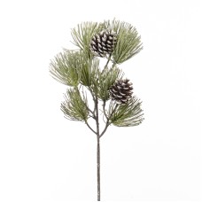 snowy pine/pinecone 45,5cm